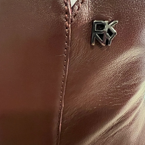 DKNY Women's High Heel Ankle Boot, Bordeaux Tessi, size 9.5 NIB - Picture 8 of 9